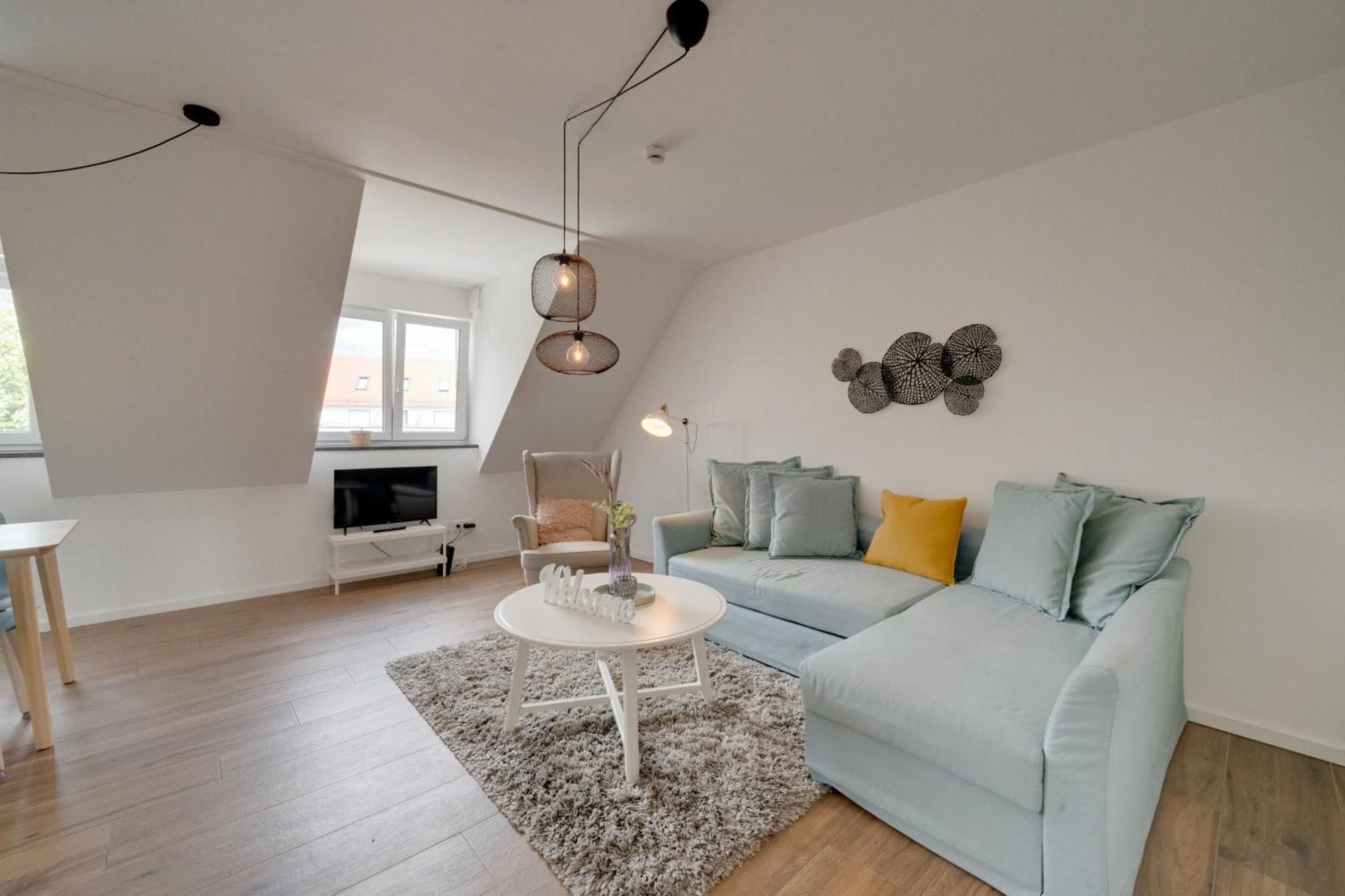 Neu-Luxus Apartment-Zentral In Altstadt-65-80Qm 奥格斯堡 外观 照片