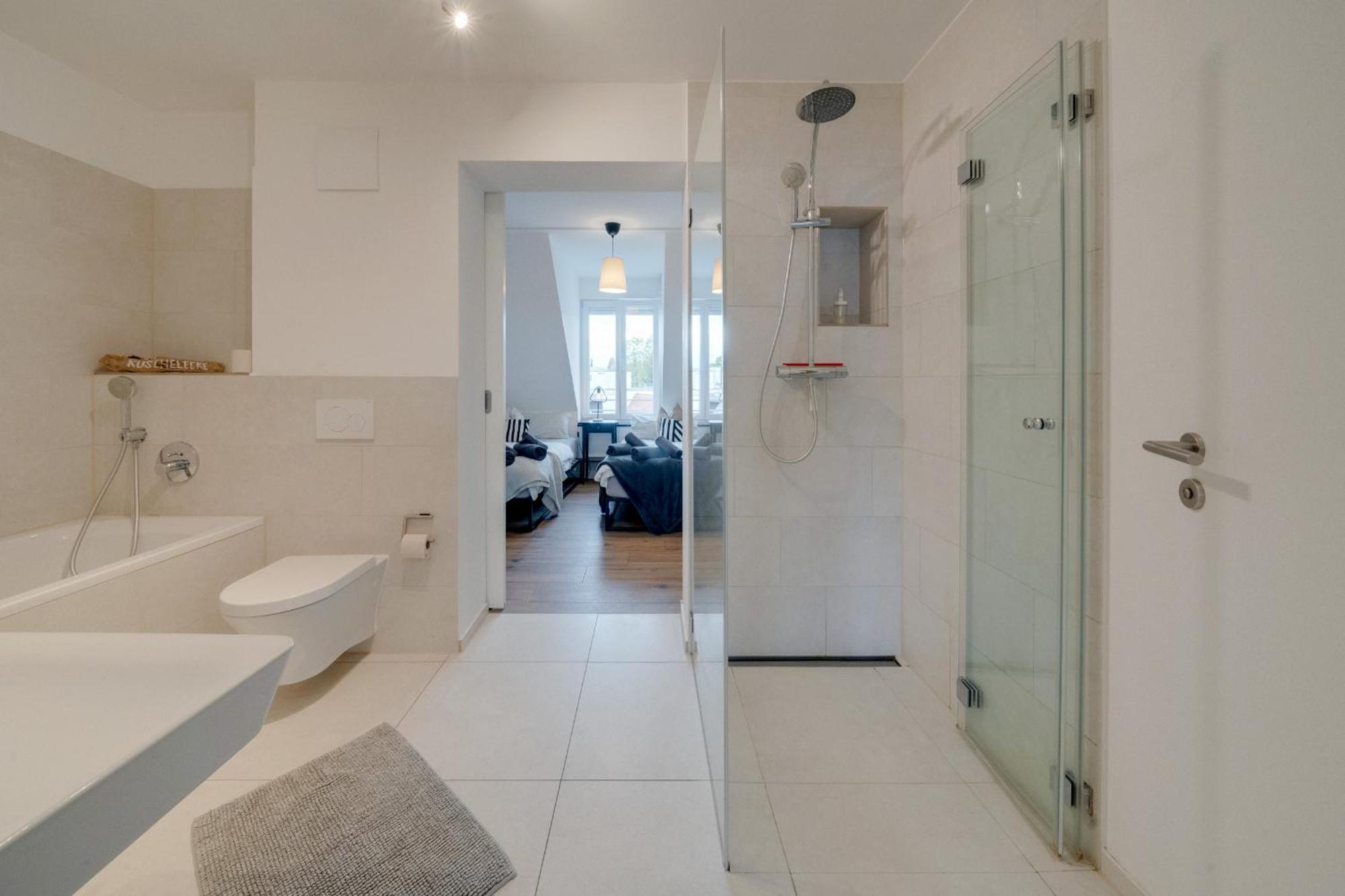 Neu-Luxus Apartment-Zentral In Altstadt-65-80Qm 奥格斯堡 外观 照片
