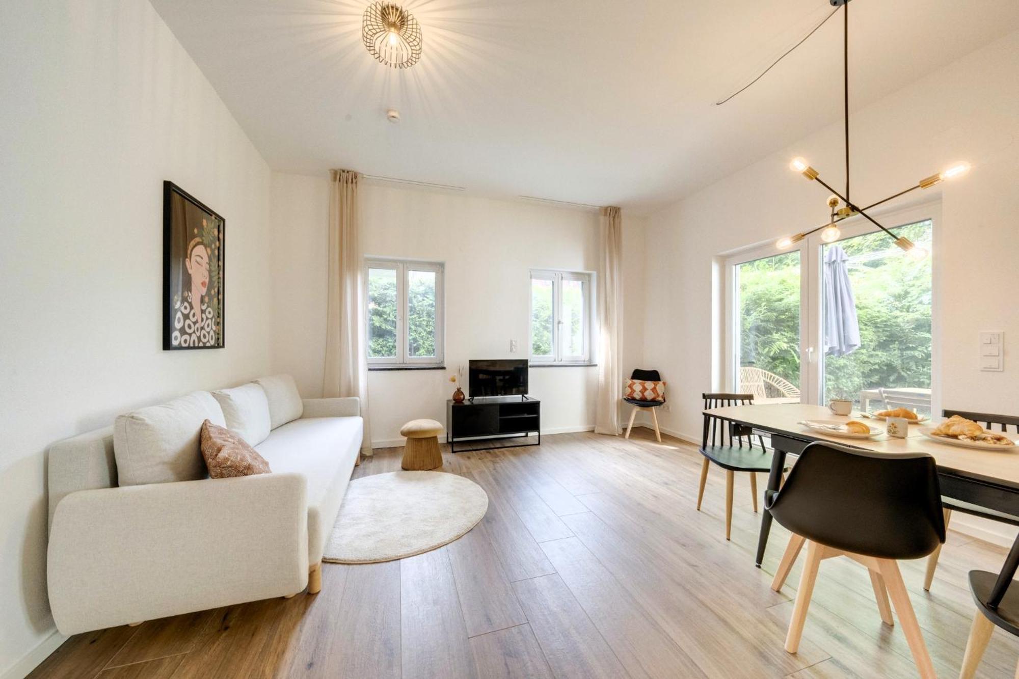 Neu-Luxus Apartment-Zentral In Altstadt-65-80Qm 奥格斯堡 客房 照片