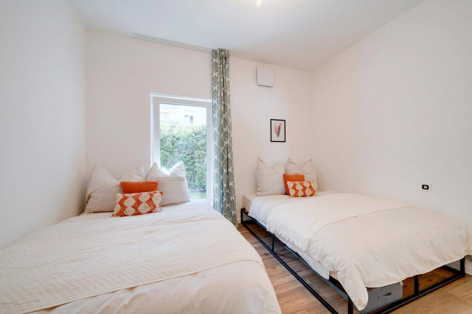 Neu-Luxus Apartment-Zentral In Altstadt-65-80Qm 奥格斯堡 客房 照片